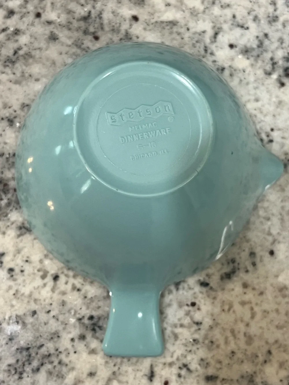 Vintage Stetson Melmac Mugs, Creamer and Sugar Bowl Set - Robin's Egg Blue 11 Pc